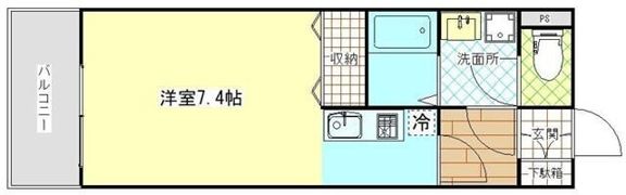 レジデンス・マサの間取り画像
