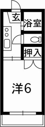 第2コーポおがたの間取り画像