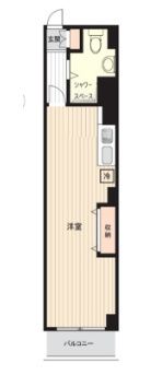 常緑ハイツの間取り画像