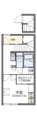 レオパレスドエール28の間取り画像