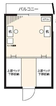 TCRE葛西の間取り画像