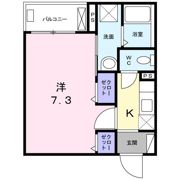 エスケークインテットの間取り画像