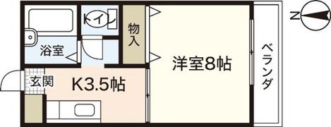 フレグランス諏訪の間取り画像