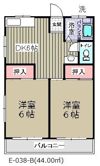 ハイツチェリーの間取り画像