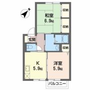 リバーサイド21の間取り画像