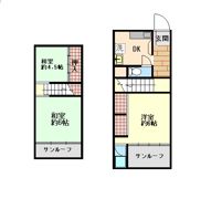 長田区長者町貸家の間取り画像