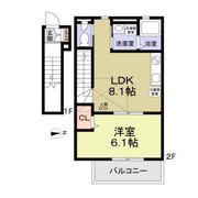 deux parteの間取り画像