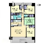 アルファステイツ高松駅前の間取り画像