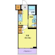 クレヴィスタ横浜鶴見の間取り画像