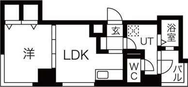 シャインズ本山の間取り画像