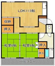 目貫ビルの間取り画像