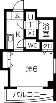マロット天神橋の間取り画像