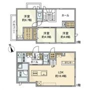 吉祥寺北町戸建の間取り画像