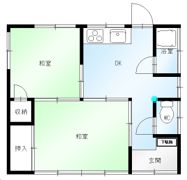 新井貸住宅の間取り画像