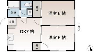 アネックス武山の間取り画像