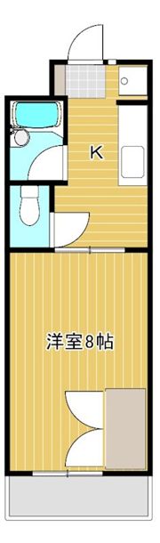 マンションJoyの間取り画像