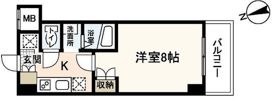 パレグレース中筋の間取り画像