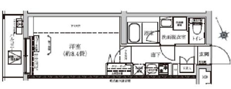 アイル グランデ押上ノースドゥーエの間取り画像