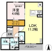 ラフィネ西桜町の間取り画像