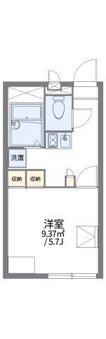 レオパレス一里木の間取り画像