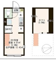 ハーモニーテラス上石神井南町の間取り画像