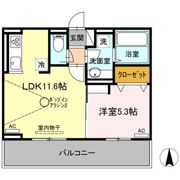 ルート アトリエの間取り画像