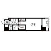 ワールドアイ難波南PORTAの間取り画像