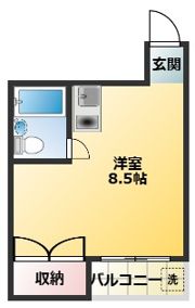 カーザ・ディ・ファミリアの間取り画像
