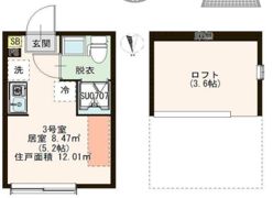 Urban Roseの間取り画像