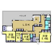 ブランドゥースの間取り画像