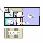 かずや立願寺壱番館の間取り画像