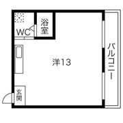 メゾンガロパンIの間取り画像