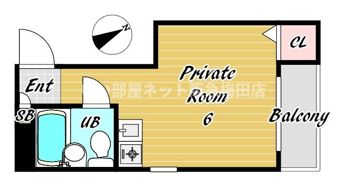 JP豊里レジデンスの間取り画像