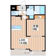 LUANA・AIR・RESIDENCE五橋の間取り画像