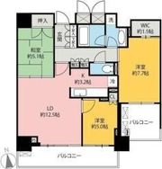 シティタワー前橋千代田町の間取り画像