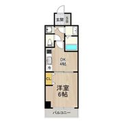 ノーブルコート堺筋本町の間取り画像