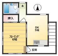 コーポOSAKIの間取り画像