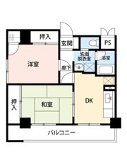 アンジェリカパレスの間取り画像