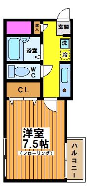 ウィリアムヒルズ高井戸の間取り画像