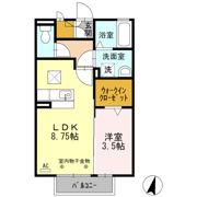 クレヴィアの間取り画像