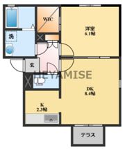 ディアス．nの間取り画像