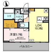 D-ROOM六供町2丁目の間取り画像