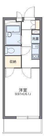 レオパレスサニーコートの間取り画像