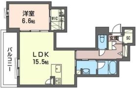 ShaMaison ヴィアソーレイツキの間取り画像