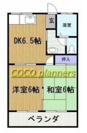 シャロームミヤタⅡの間取り画像