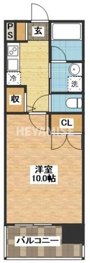 フロンティアエムの間取り画像