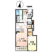 吉川市吉川美南アパート新築工事（仮の間取り画像