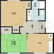 HASEハイツIIの間取り画像