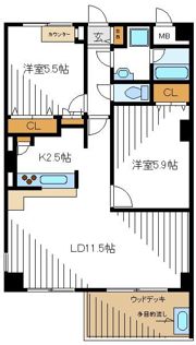フォーシーズン桜台の間取り画像