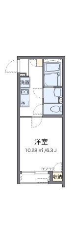 クレイノハックベリーⅡの間取り画像
